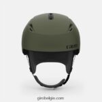 FXR244355 Giro Heren raster bolvormige helm mat trailgroen - Image 3
