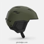 FXR244355 Giro Heren raster bolvormige helm mat trailgroen - Image 4