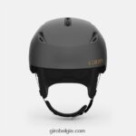 FXR244356 Giro Heren raster bolvormige helm metaalkool/bruin - Image 3