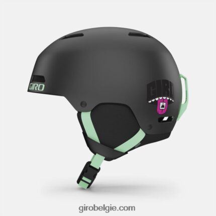 FXR244374 Giro Heren richel helm matzwarte gespleten fonteinberg