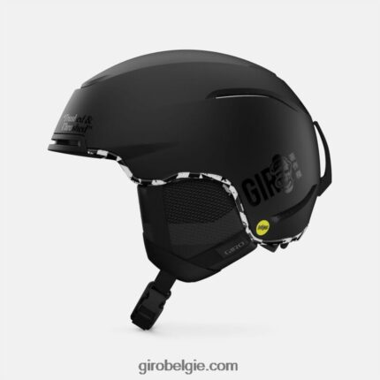 FXR244393 Giro Heren jackson mips helm matzwart weggegooid en geslagen