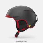 FXR244397 Giro Heren jackson mips helm mat grafiet/rood