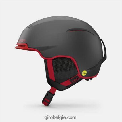 FXR244397 Giro Heren jackson mips helm mat grafiet/rood