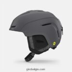 FXR244402 Giro Heren neo mips helm matte houtskool