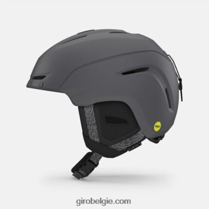 FXR244402 Giro Heren neo mips helm matte houtskool