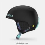 FXR244427 Giro Heren ontstaan ​​sferische helm matzwarte datamosh