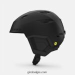 FXR24444 Giro Heren raster bolvormige helm mat zwart