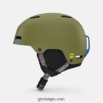 FXR24445 Giro Heren richel mips helm mat herfstgroen
