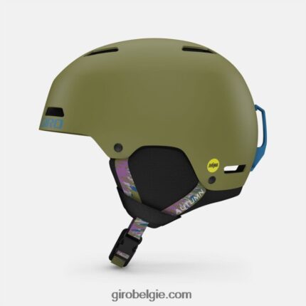 FXR24445 Giro Heren richel mips helm mat herfstgroen