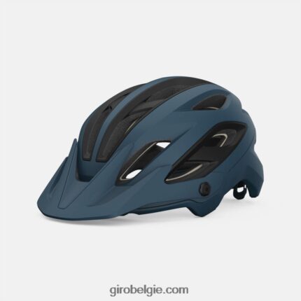 FXR244474 Giro uniseks verdienen bolvormige helm mat havenblauw