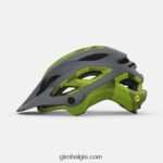FXR244475 Giro uniseks verdienen bolvormige helm mat metallic zwart/ano lime - Image 2