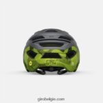 FXR244475 Giro uniseks verdienen bolvormige helm mat metallic zwart/ano lime - Image 4