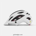FXR244477 Giro uniseks verdienen bolvormige helm mat wit/zwart - Image 2