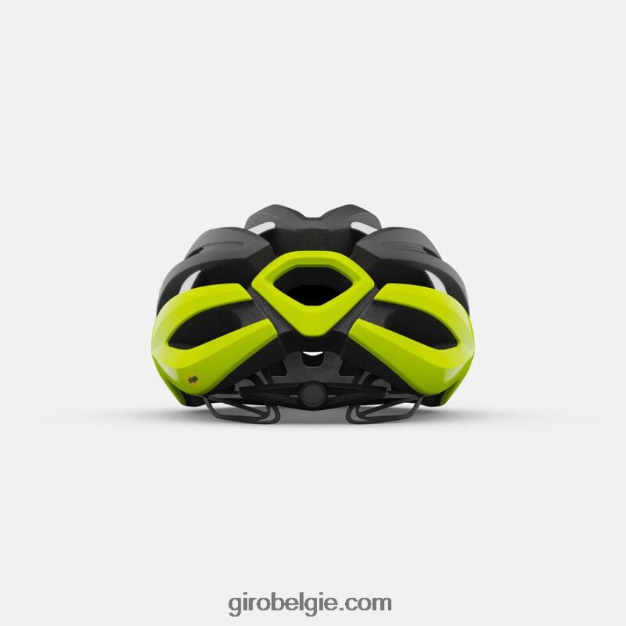 FXR244481 Giro uniseks synthe mips ii helm mat zwart/highlight geel - Image 4