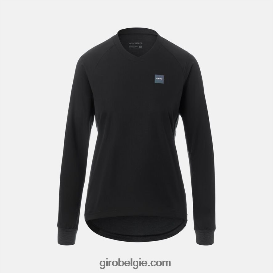 fxr244512_giro_vrouwen_roust_ls_wind_jersey_zwart_grijs.jpg FXR244512 Giro vrouwen roust ls wind jersey zwart grijs - Image 1