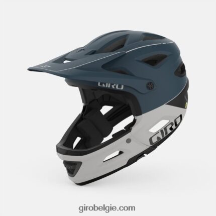 FXR244555 Giro uniseks switchblade mips-helm mat havenblauw