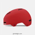 FXR244568 Giro uniseks kwart helm matte rand rood - Image 2