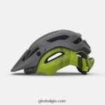 FXR244587 Giro uniseks manifest bolvormige helm mat metallic zwart/ano lime - Image 2