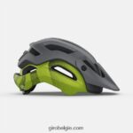FXR244587 Giro uniseks manifest bolvormige helm mat metallic zwart/ano lime - Image 3