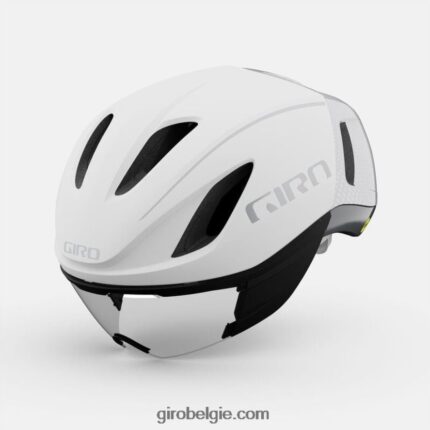 FXR244633 Giro uniseks overwin mips-helm mat wit/zilver