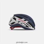 FXR244637 Giro uniseks agilis mips helm mat middernacht/wit/felrood - Image 3
