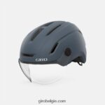 FXR244644 Giro uniseks roepen mips helm op mat portarogrijs