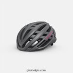 FXR244658 Giro vrouwen agilis mips helm mat houtskool mica