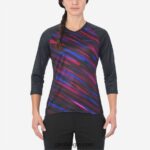 FXR244698 Giro vrouwen robuuste 3/4 jersey zwarte vervaging