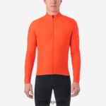 FXR244707 Giro Heren chrono thermische ls jersey vermiljoen