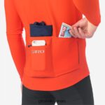 FXR244707 Giro Heren chrono thermische ls jersey vermiljoen - Image 4