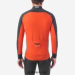 FXR244715 Giro Heren chrono pro windbloc jersey vermiljoen - Image 3