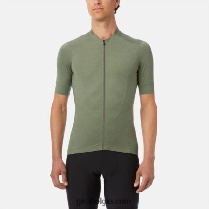 FXR244718 Giro Heren nieuwe wielertrui olijf heide