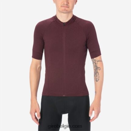 FXR244719 Giro Heren nieuwe wielertrui ossenbloedheide