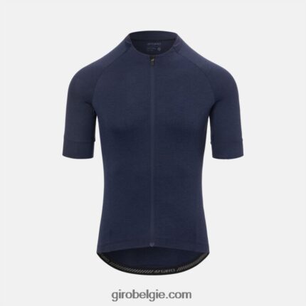 FXR244720 Giro Heren nieuwe wielertrui fantoomblauwe heide