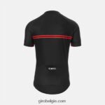 FXR244724 Giro Heren chrono sportshirt zwart/rode klassieke streep - Image 2