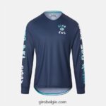 FXR244737 Giro Heren ruige ls jersey middernacht blauwe ews