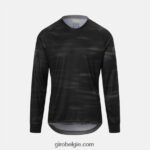 FXR244738 Giro Heren ruige ls jersey trail groene hete ronde