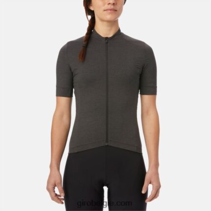 FXR244755 Giro vrouwen nieuwe wielertrui houtskool heide