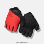 FXR244764 Giro Heren jag handschoen versiering rood