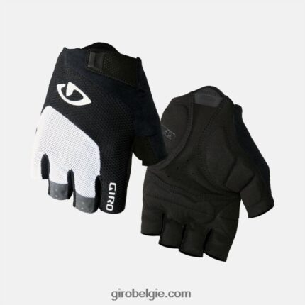 FXR244777 Giro Heren bravo gel handschoen wit Zwart