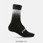 FXR244787 Giro uniseks comp racer hoge sok zwarte hittegolf