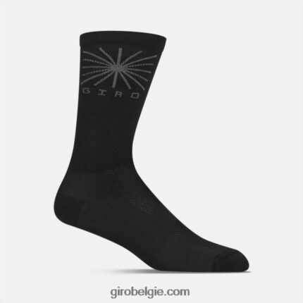 FXR244788 Giro uniseks comp racer hoge sok zwarte zon