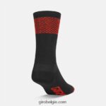 FXR244789 Giro uniseks comp racer hoge sok zwart/helder rood - Image 2