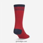 FXR244792 Giro uniseks comp racer hoge sok donkerrode lijnen - Image 2