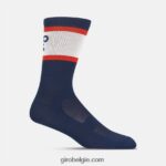 FXR244796 Giro uniseks comp racer hoge sok middernacht retro
