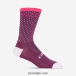 FXR244799 Giro uniseks comp racer hoge sok egel/roze straat