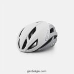 FXR24480 Giro uniseks eclips bolvormige helm mat wit/zilver