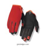 FXR244812 Giro Heren dnd handschoen rood oranje