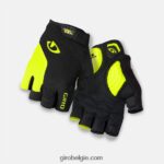 FXR244828 Giro Heren Strade dure supergel handschoen zwart/highlight geel