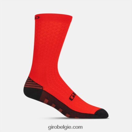FXR244857 Giro uniseks hrc+ grip sok helder rood/zwart